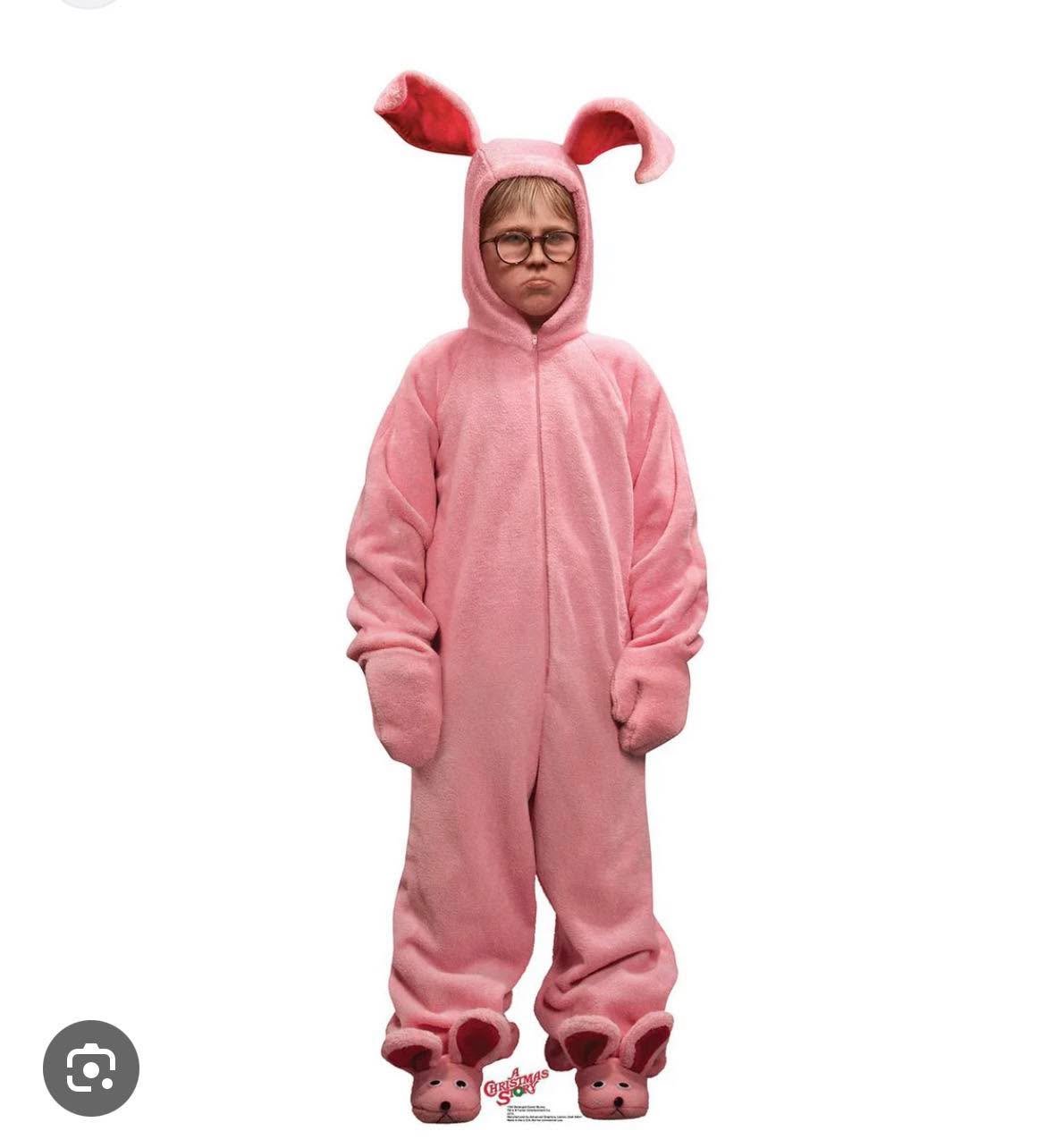 Help! I misplaced the pink bunny pajamas from A Christmas Story😭Does anyone have one adult size???I need it by 5pm